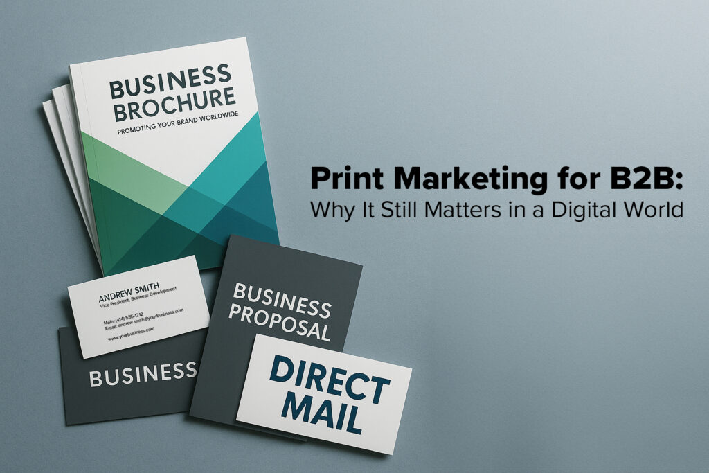Print Marketing for B2B: Why It Still Matters